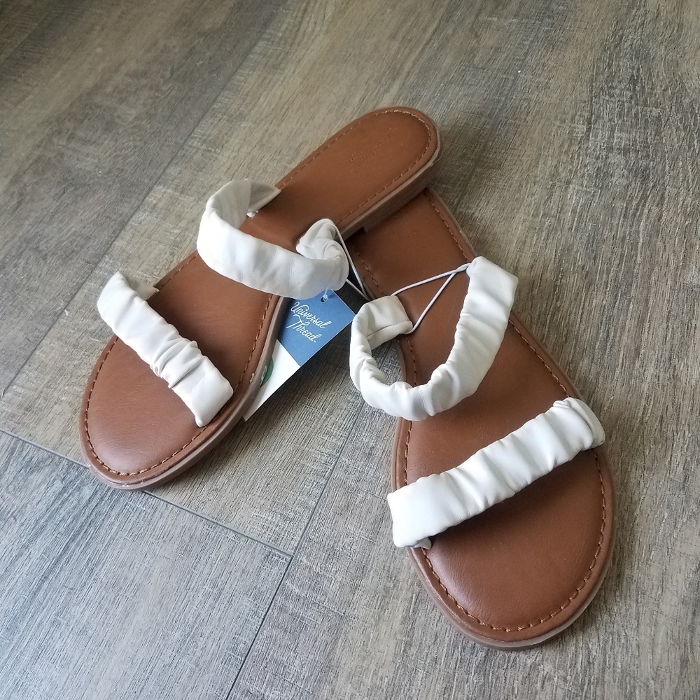 Beautiful woman's Summer flats